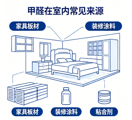 室内甲醛主要来源有哪些?